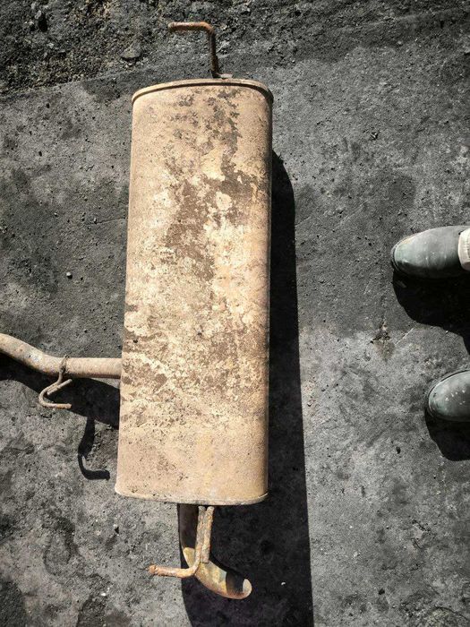 Глушитель вихлопна на Nissan Qashqai j10 1.6 бензин глушник