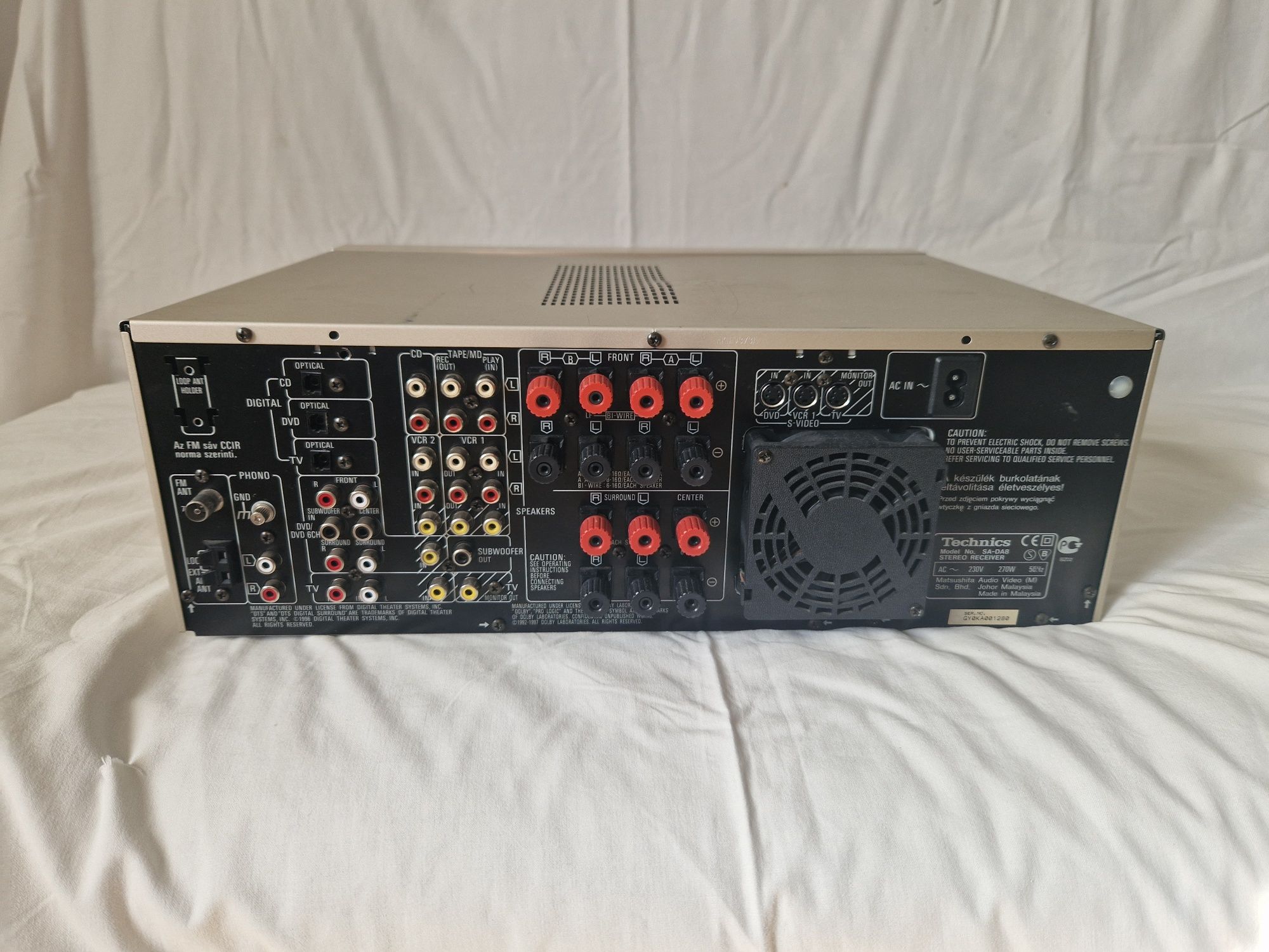 Amplituner technics sa da 8
