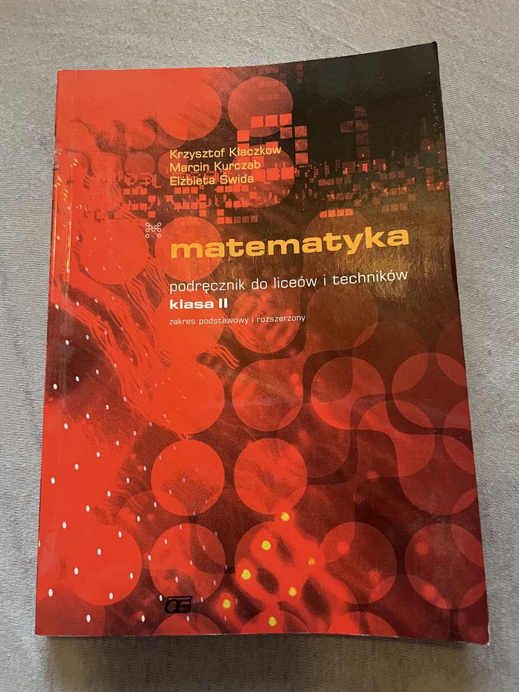 Matematyka. Podręcznik do liceów i techników. Klasa II