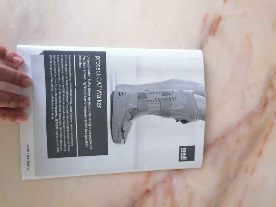 Ortótese tipo Walker