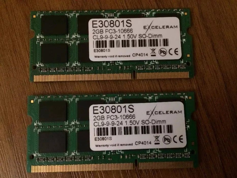 EXceleram DDR3 2GB (E30801S)