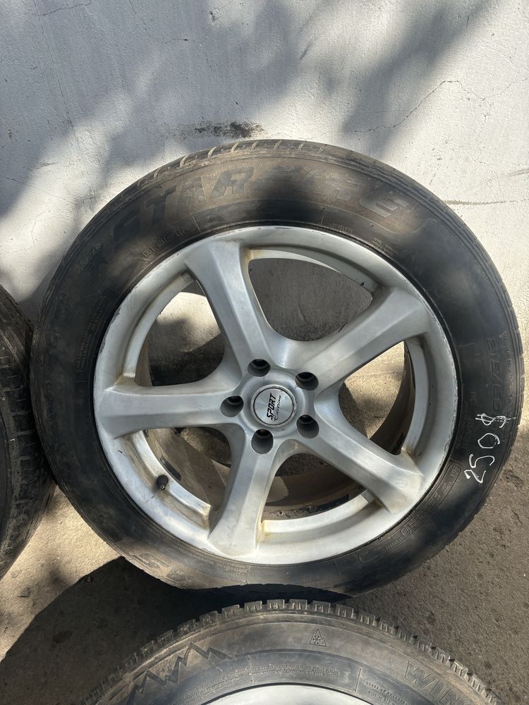 Диски колеса VW Skoda 5*112 R17 215/60