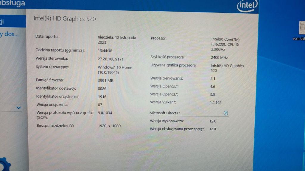 Komputer All In One Lenovo 21.5LED Dysk SSD Super Design