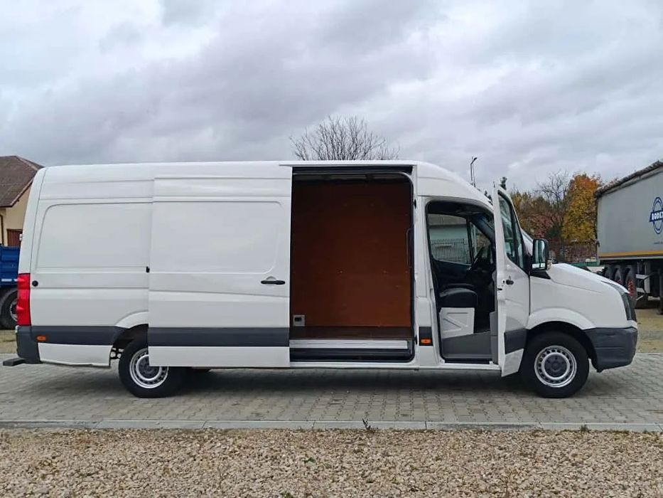 Volkswagen Crafter L4H2, Max, 2.0 136km, Klima, Nawigacja  **L4H2** Bardzo Dobry Stan, Bogate wyposażenie