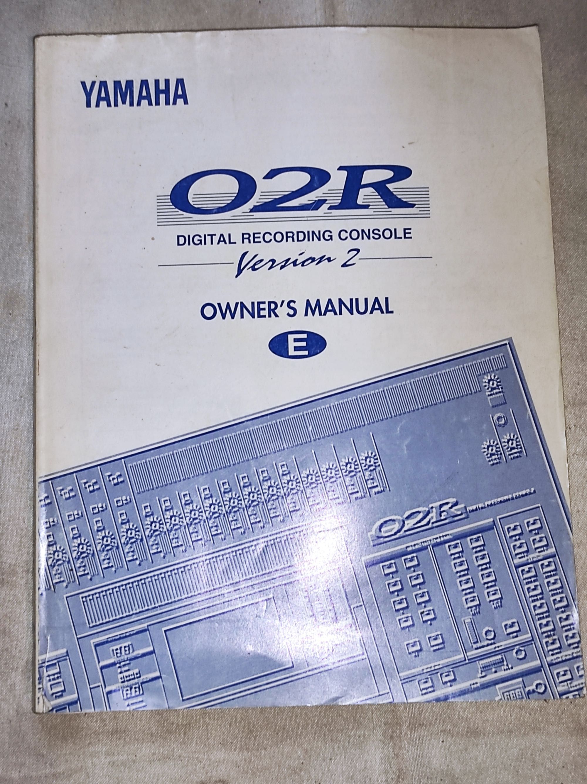 Instrukcja YAMAHA O2R