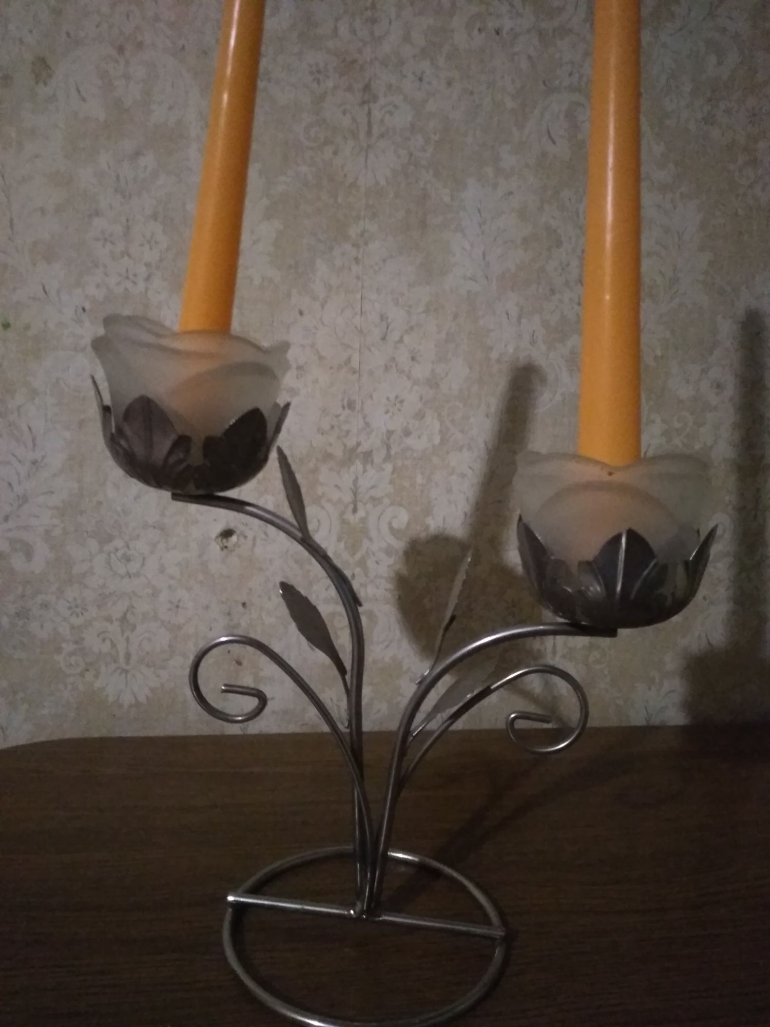 Подсвечник двойной