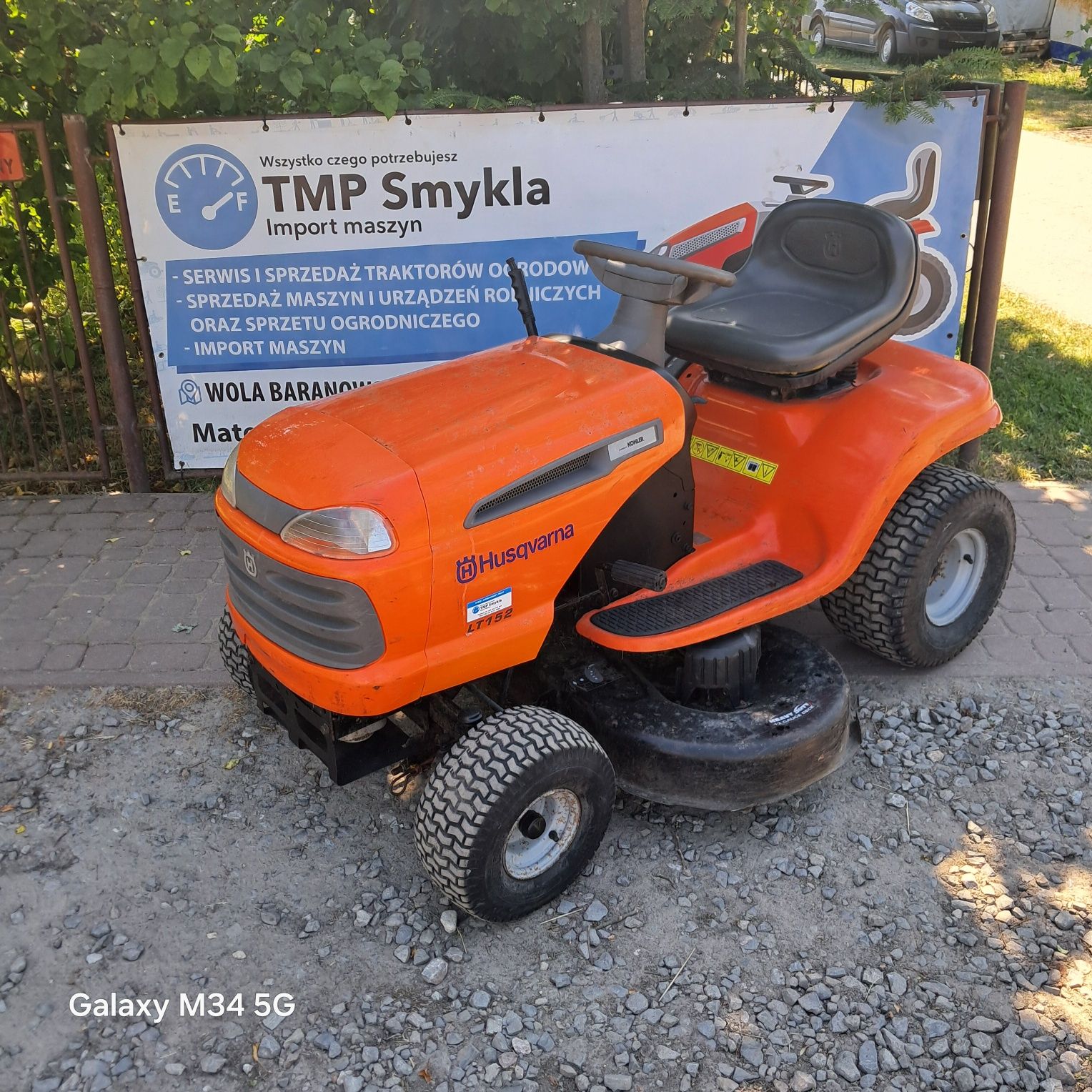 Kosiarka traktorek Husqvarna lt152, pompa oleju