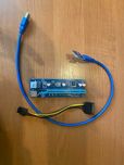 Адаптер-райзер PCI-E x1 to 16x