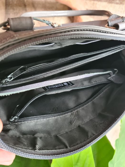 Wojewodzic, torebka skórzana