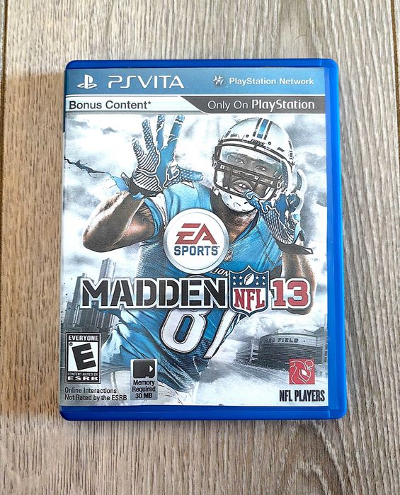 Unikat Gra NFL MADDEN 13 na konsolę PS Vita, Stan bdb
