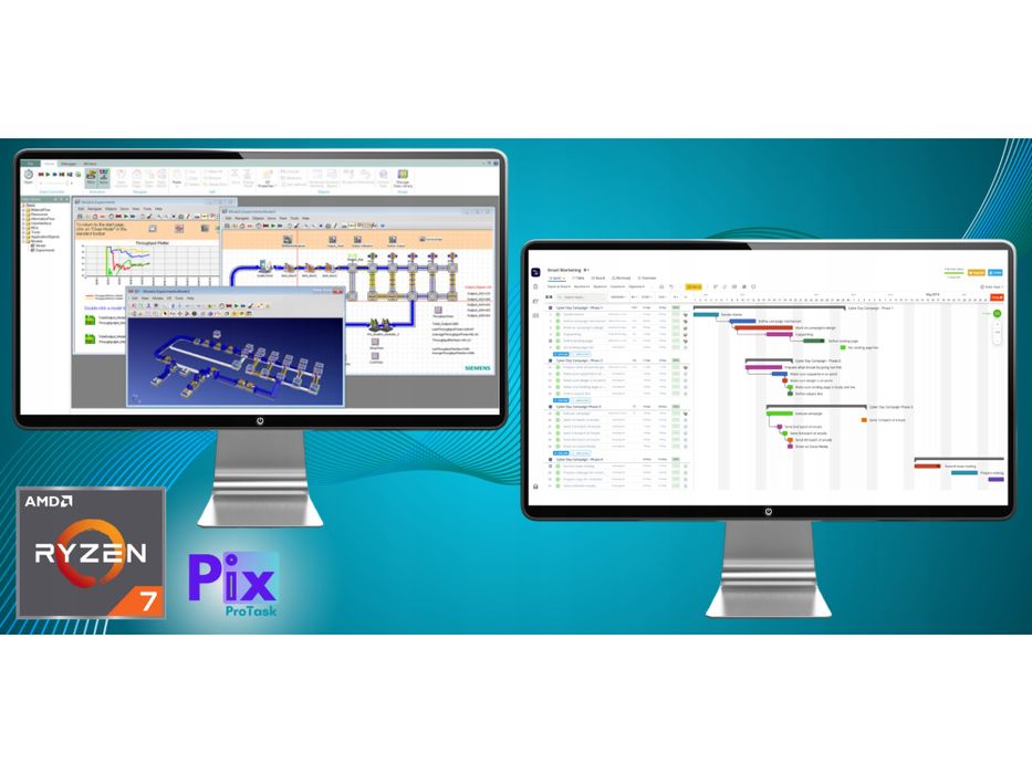 komputer stacjonarny pix protask amd ryzen 7 32gb ddr4 1tb ssd win11