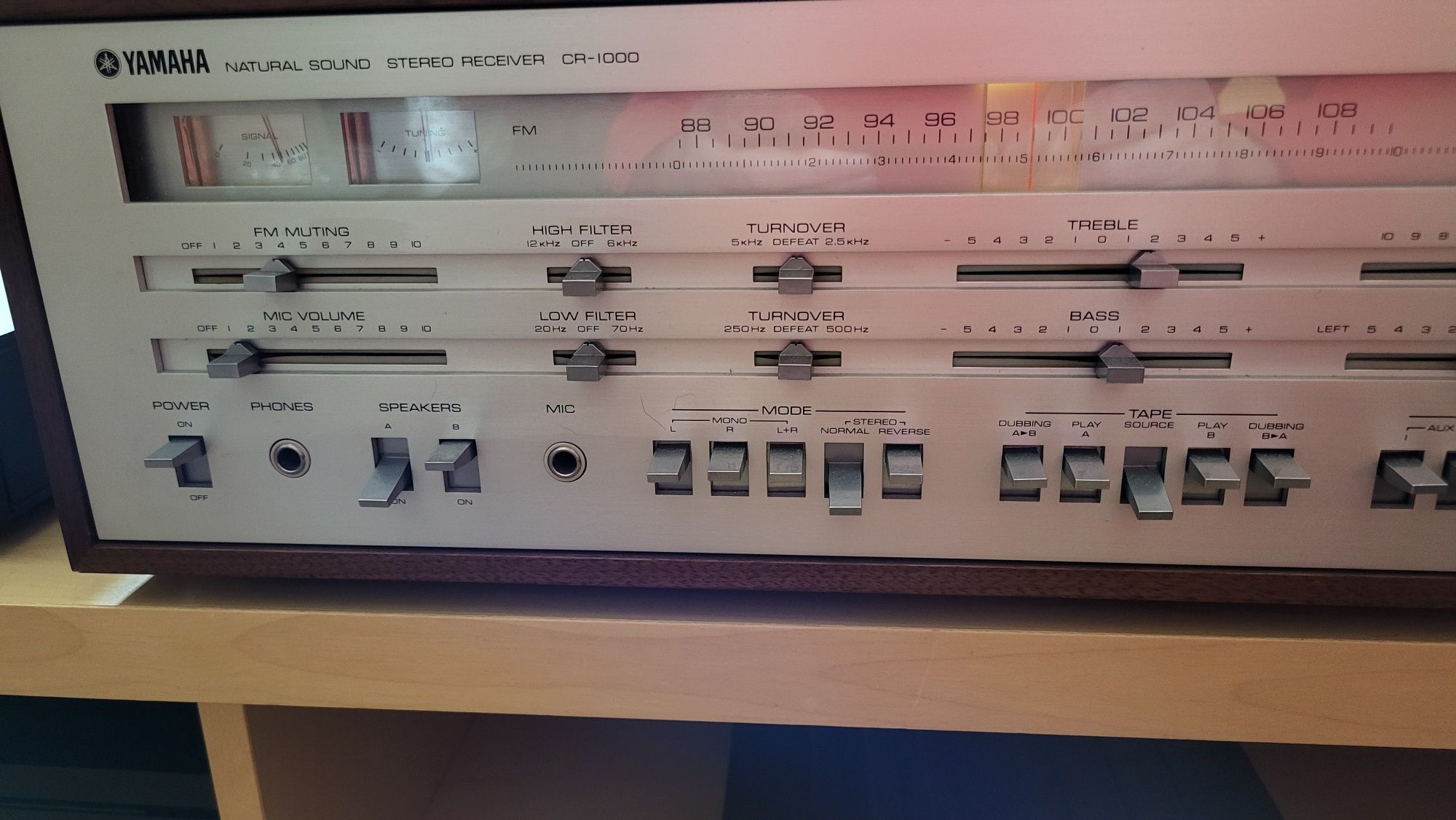 Yamaha CR 1000 Amplituner stereo Monster