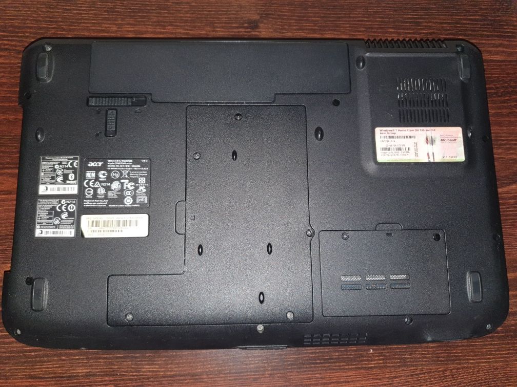 Acer aspire  5740g intel i5, 8gb, ssd 256 + 1tb hdd. Лиц.Win10. MS2019