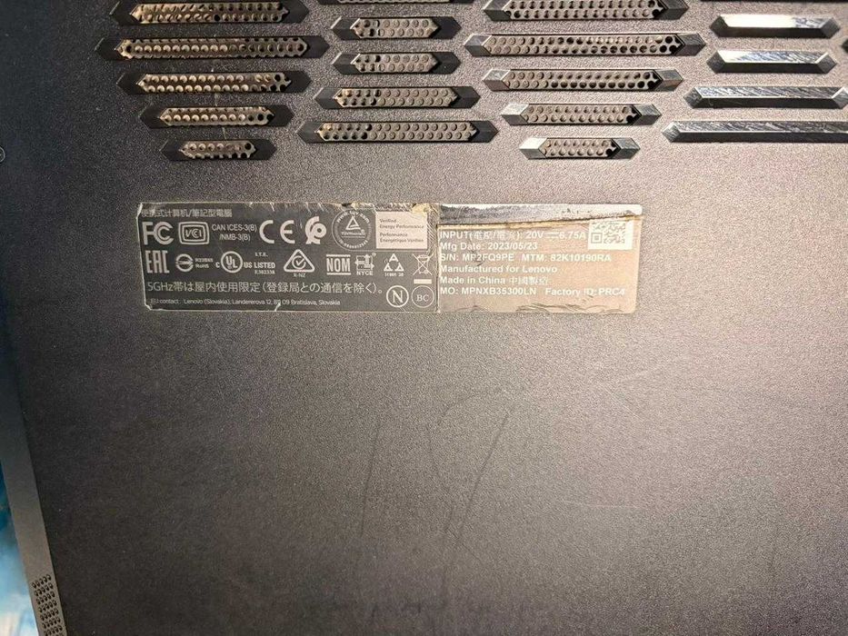 Ноутбук Lenovo IdeaPad Gaming 3 15IHU6 (82K10190RA)