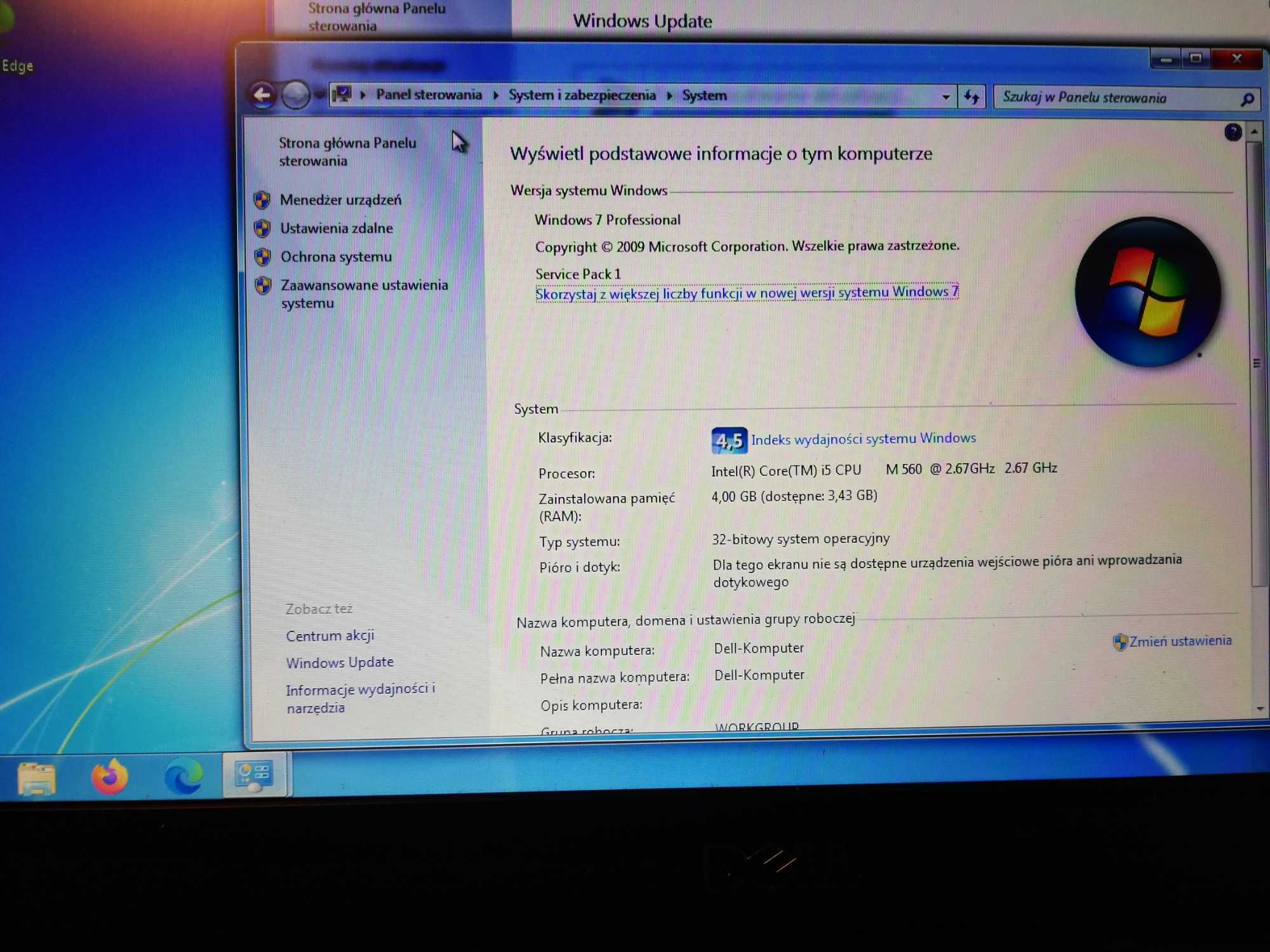 Dell Latitude E6410 i5/4GB/160GB/Win7