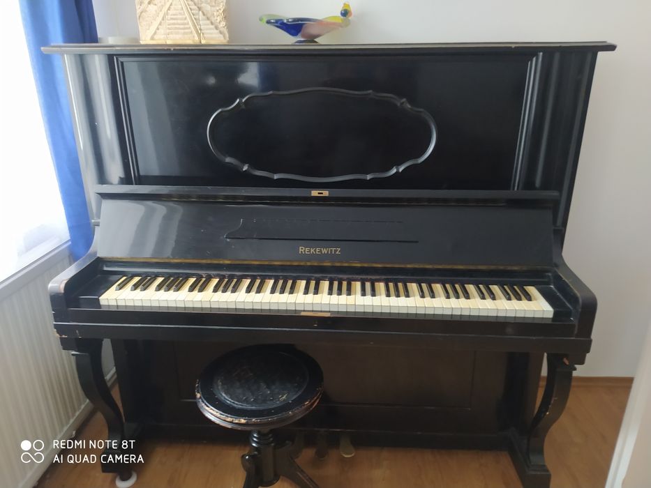 Pianino z 1897 roku perła Zachodu Rekewitz