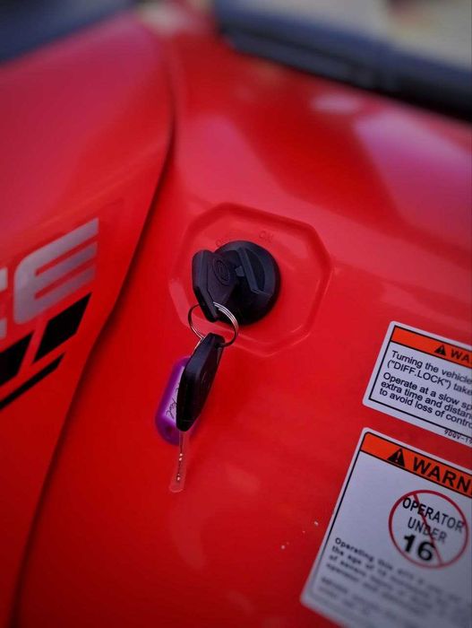 Квадроцикл CFMOTO CFORCE 450 Base Rocket Red