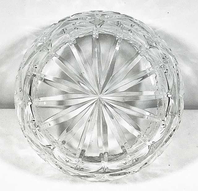 Miska kryształowa ciężka 14/16 cm