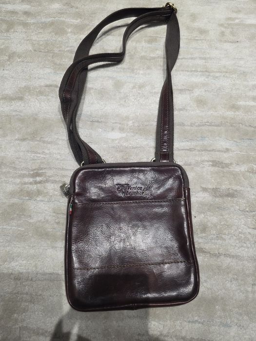 Натуральна шкіряна сумка Venice Leather