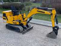 Minikoparka Yanmar YB10 3-Cylindry_z Niemiec_
