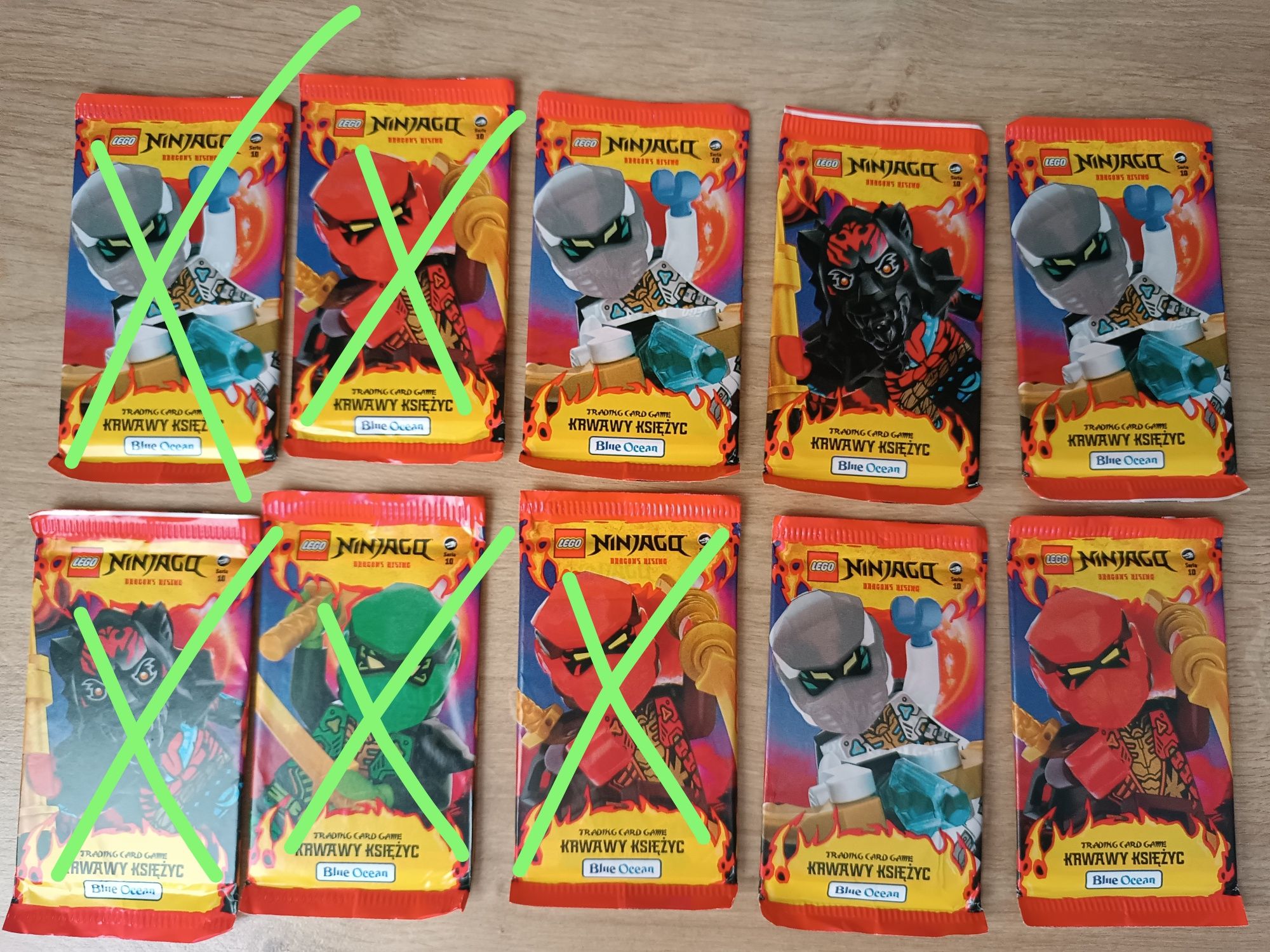 Karty Lego Ninjago seria 10