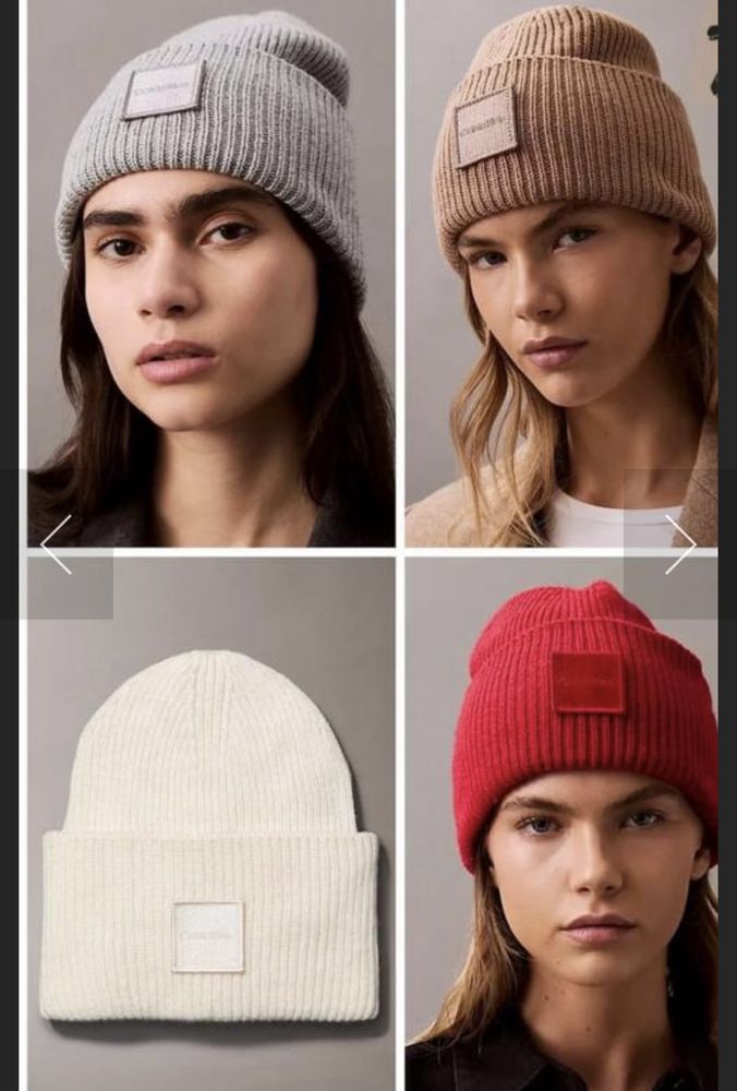 Жіноча шапка Calvin Klein оригінал