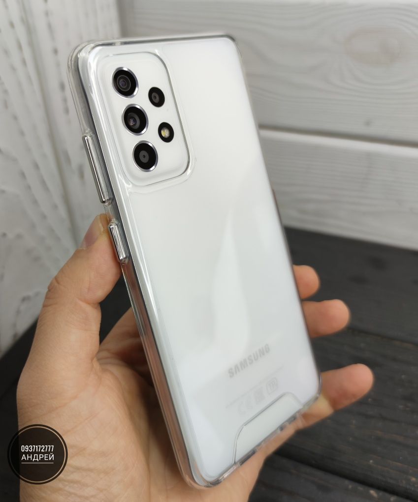 Чехол ударопрочный Space на Samsung A52/ A53/ A54 Не желтеет. Чохол