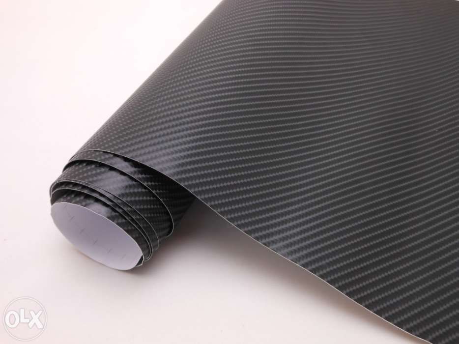 Película de carbono 3d / 4d / película vinil / alumínio escovado
