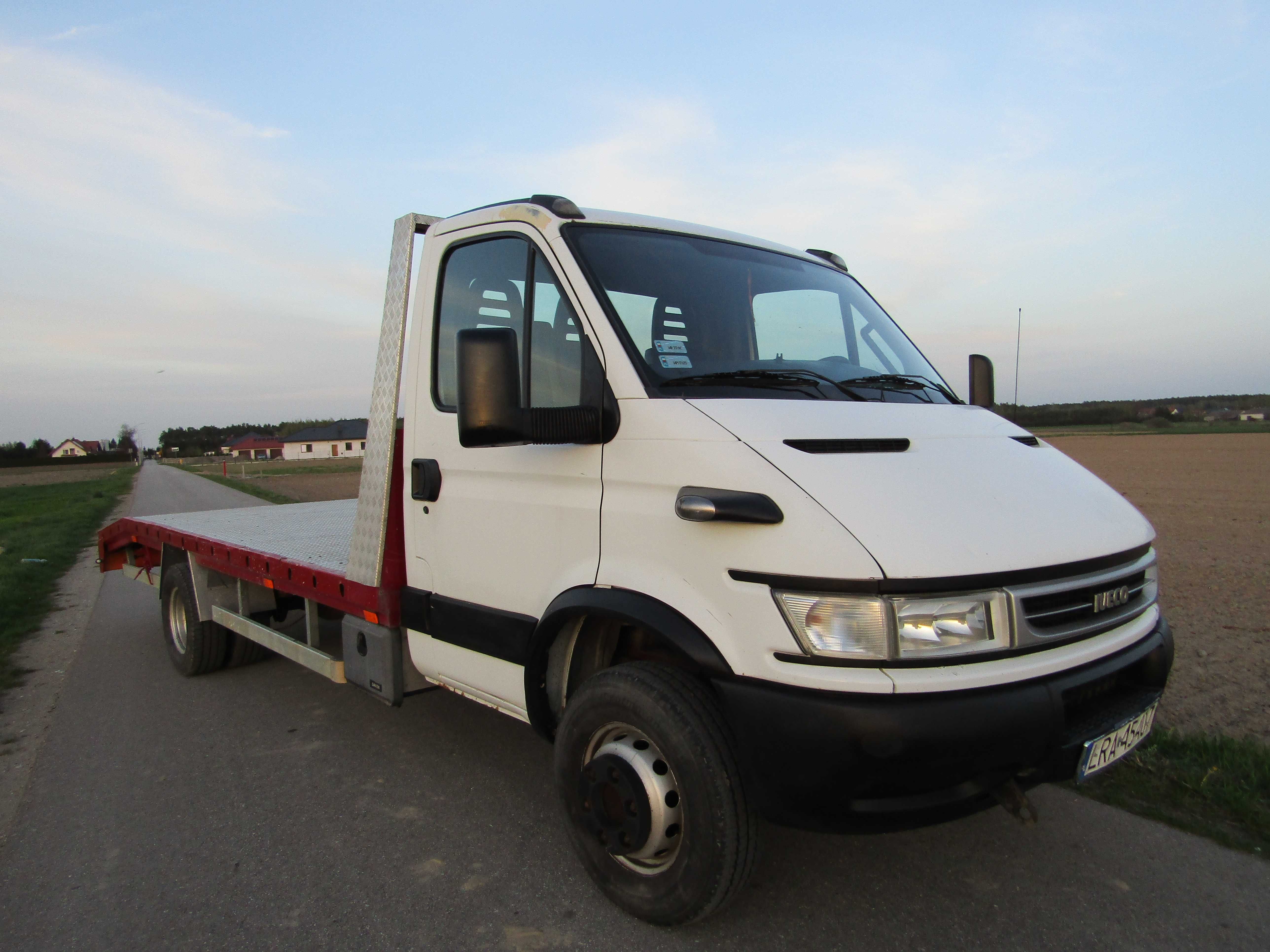 iveco daily3.0 60 - 65 laweta najazd dmc 3,5t