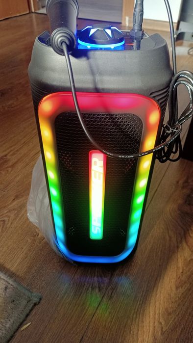 Głośnik bluetooth karaoke wys 40cm