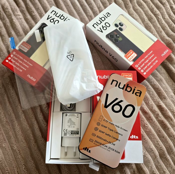 ‼️Смартфони ZTE Nubia V60 8/256Gb. NFC‼️GLOBAL/НОВІ/запаковані‼️