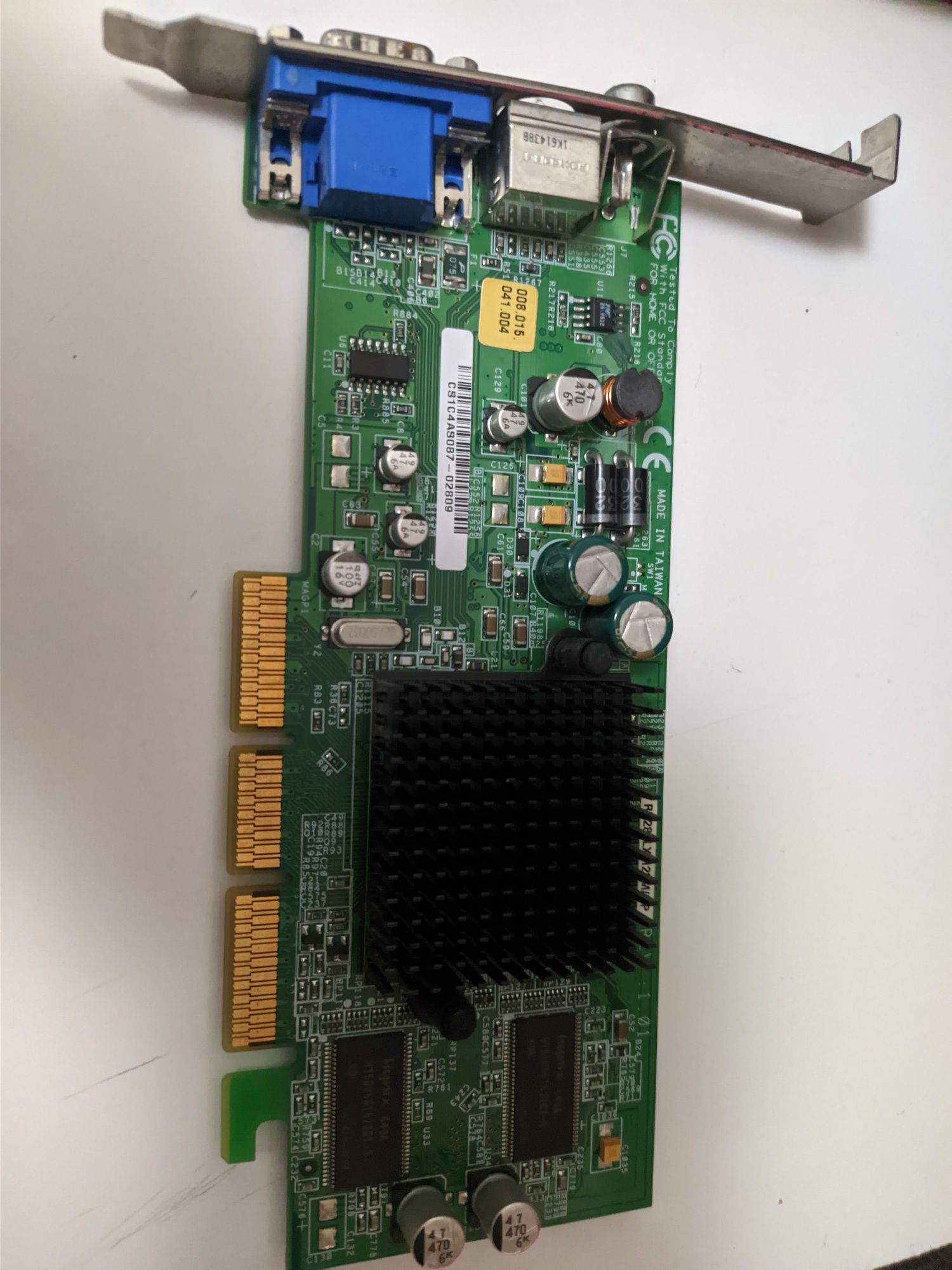 GPu ATI Radeon 9200 AGP