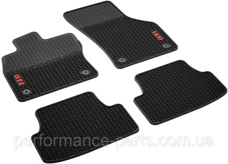 Коврики, килимки гумові (резинові) Volkswagen Golf GTI, 7, VII