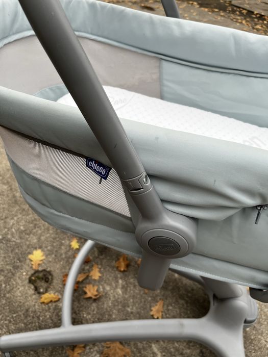 Lóżeczko Chicco Baby Hug turkusowe 4w1