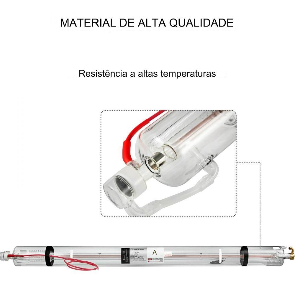 Tubo de Laser de Vidro CO2 100W