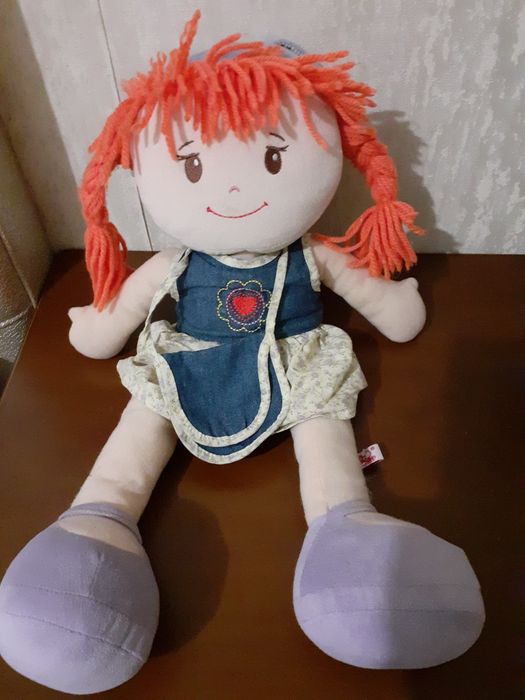 Мягкая кукла Лера,м'яка кукла