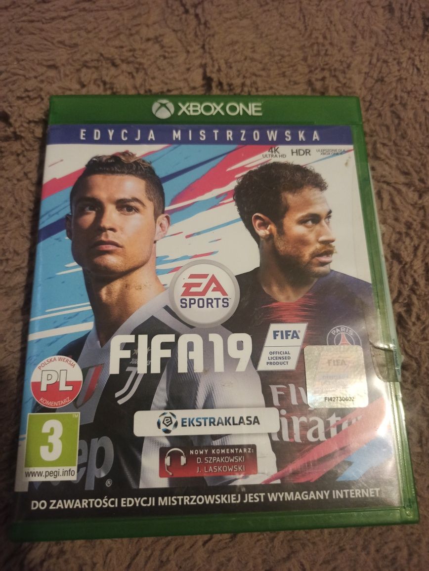 Gry Xbox One FIFA20, Fifa19