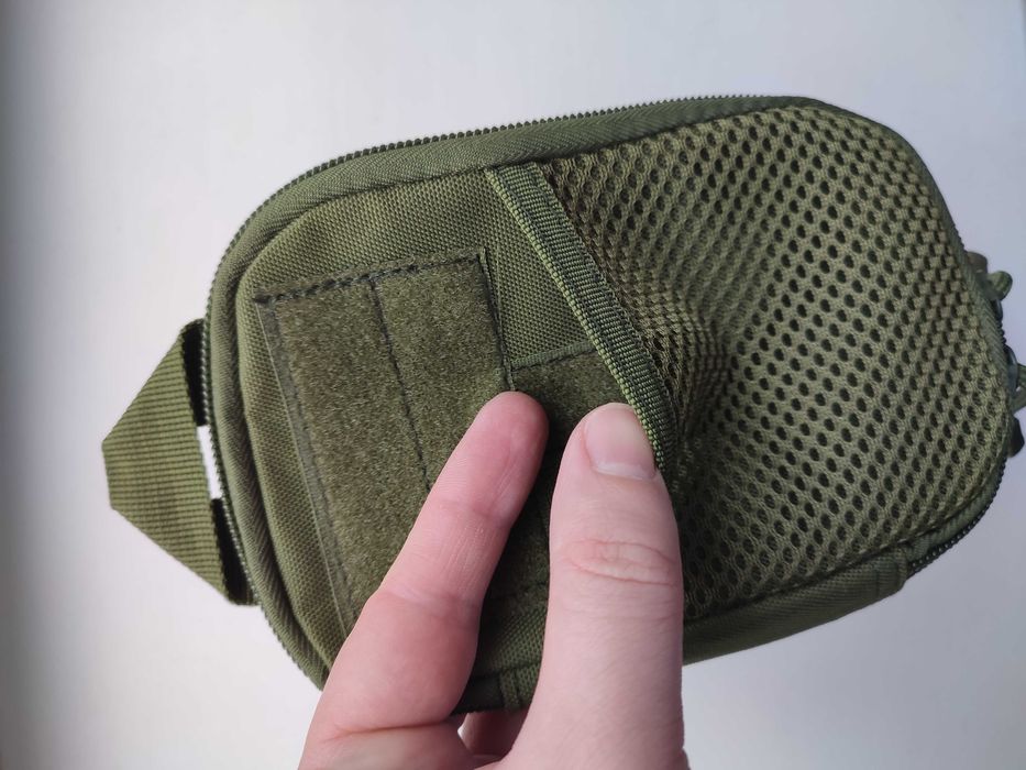 Тактическая сумка поясная. Органайзер подсумок Molle сетка