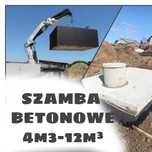 Szambo Betonowe 10m3 i inne Zbiorniki na Deszczówkę, Szamba, Zbiornik