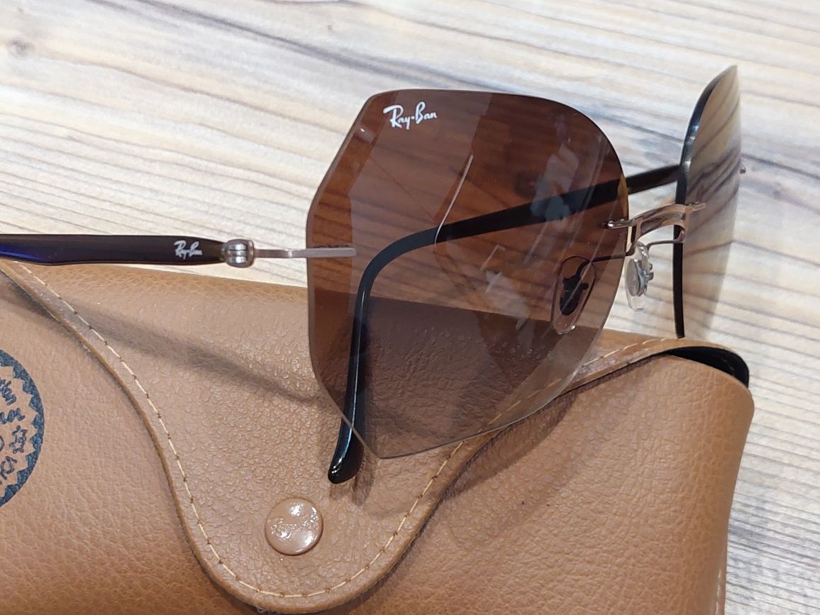 Жіночі безоправні окуляри Light Ray RB-8065 від Ray Ban!