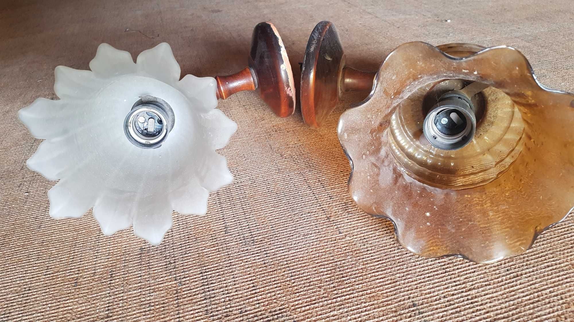 Lampa stojaca,używany żyrandol w dobrym stanie i dwa kinkiety