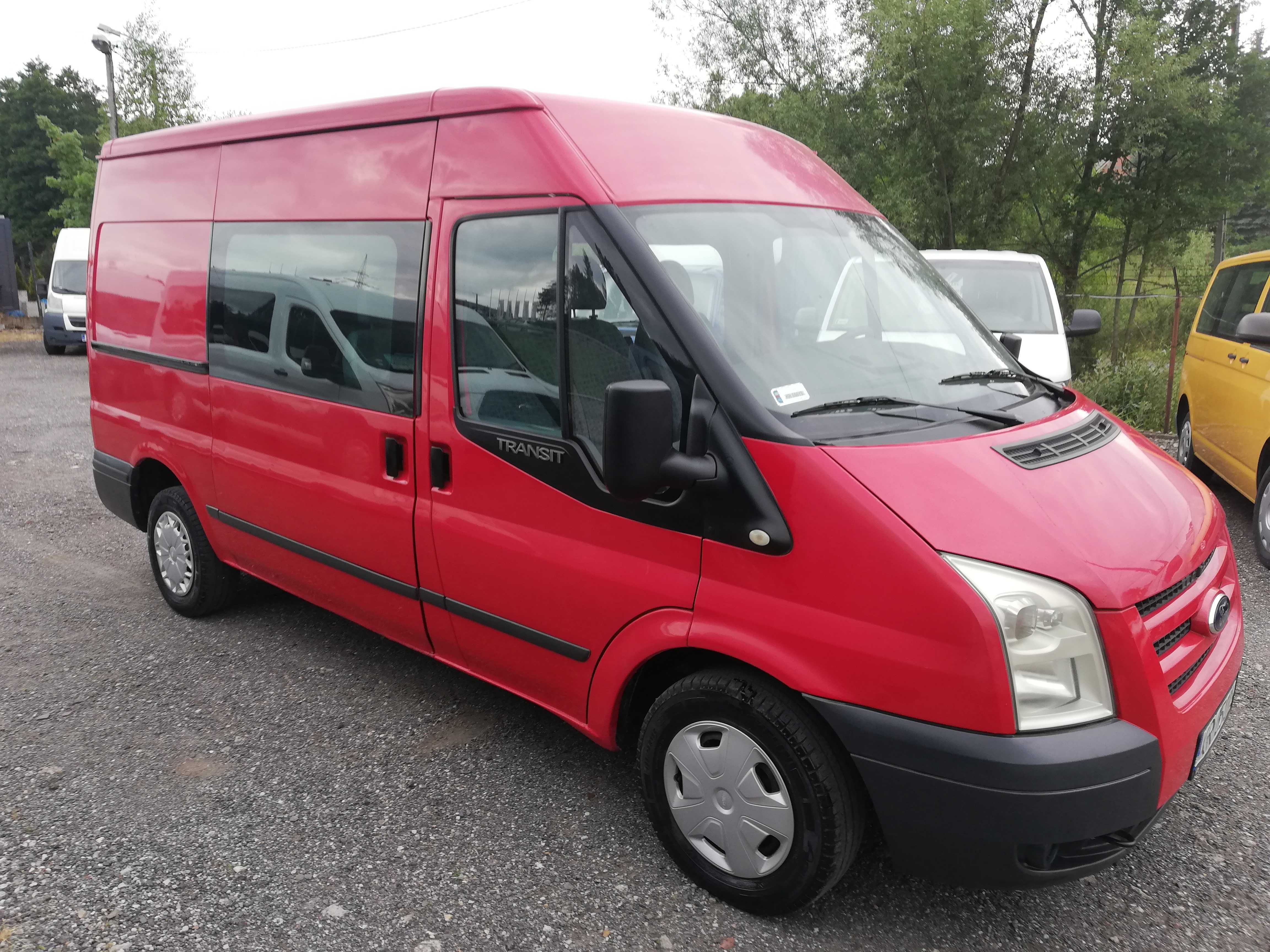 Transit/2011r/2.2/120KM/6Biegi/L2H2/Średni/6OSÓB/BRYGADA/KLIMA/FVAT23%