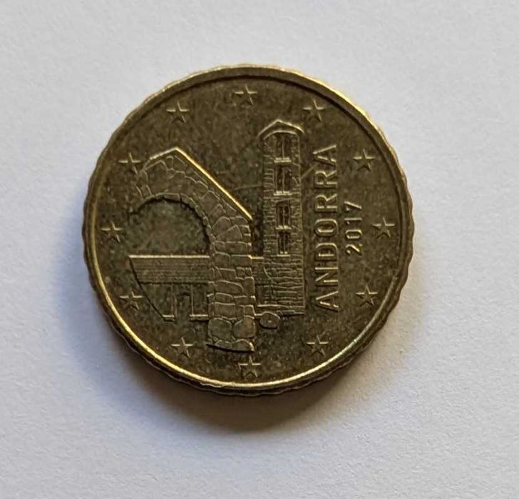 Moeda 10 Cêntimos / 0,10€ - 2017 - Andorra - Euro