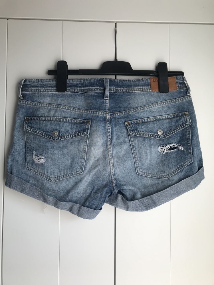 Krótkie spodenki szorty jeansowe 40 H&M
