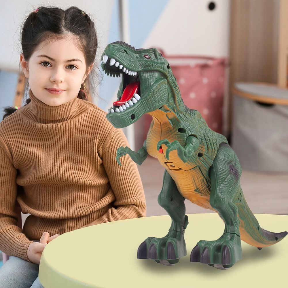 Dinozaur Interaktywny T-Rex Chodzi Dźwięk Światło