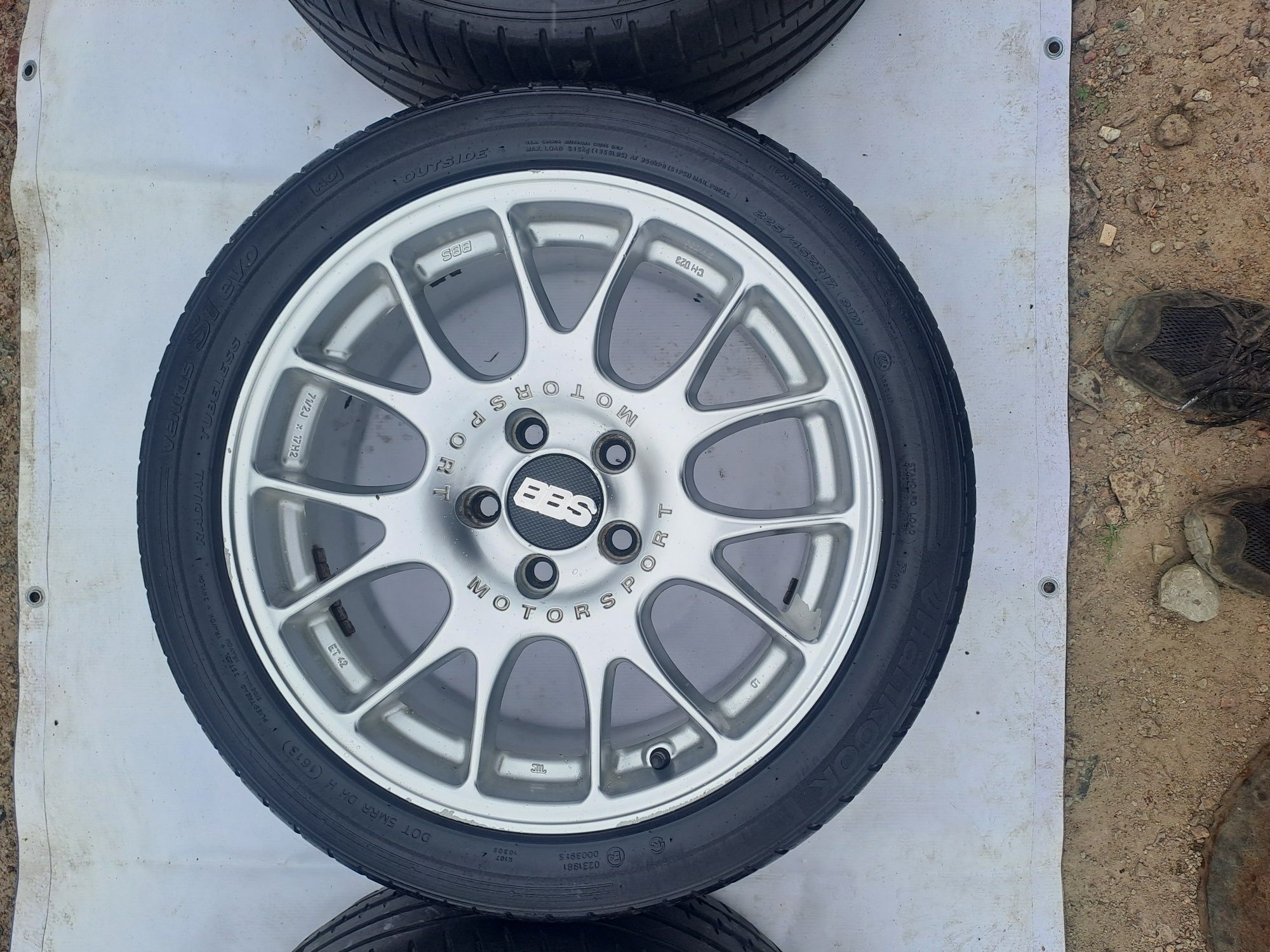 Felgi BBS 17cali 5x112 et 42 + opony Azenis Gratis!
