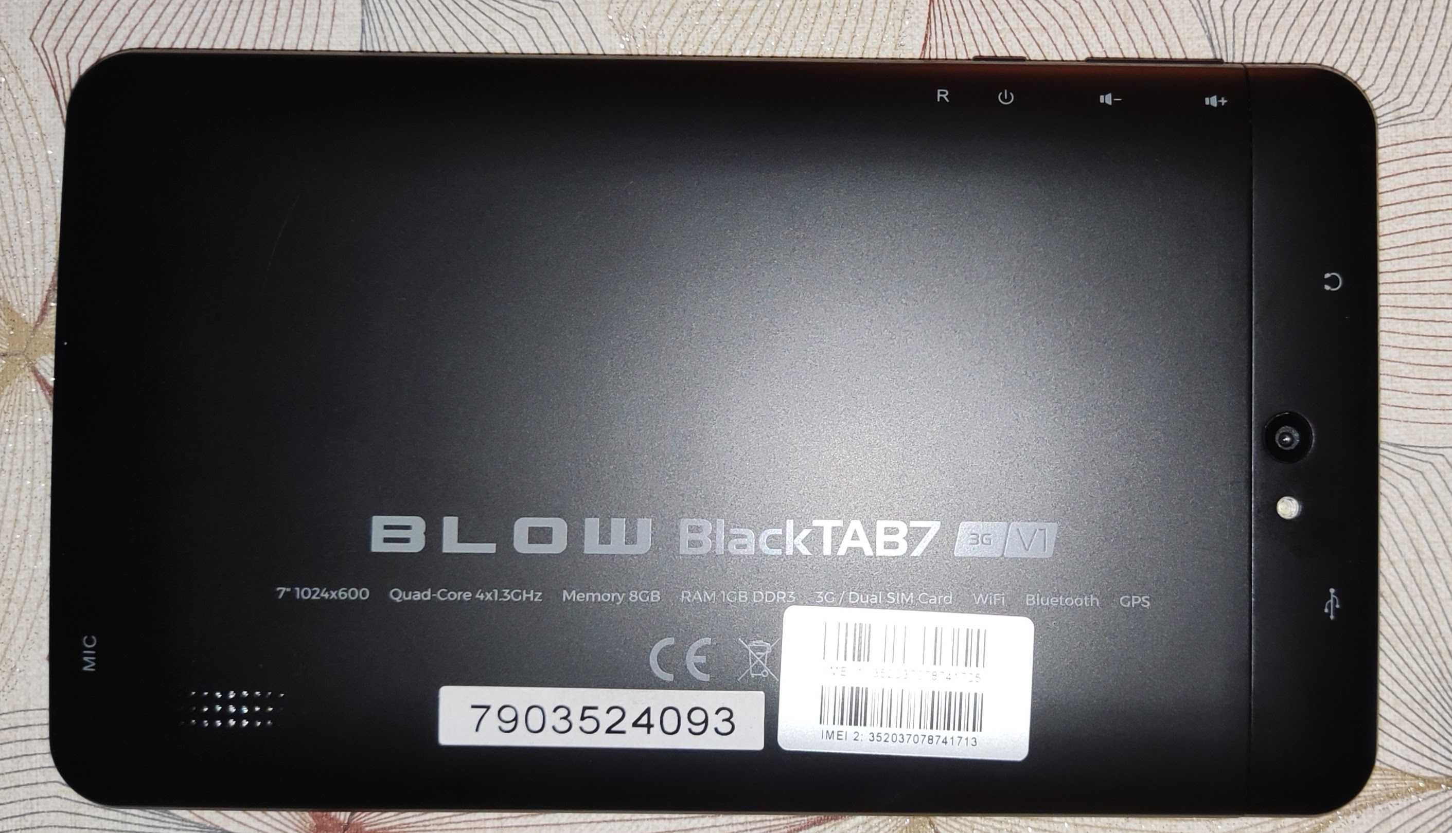 Tablet Blow Black Tab7 3G V1