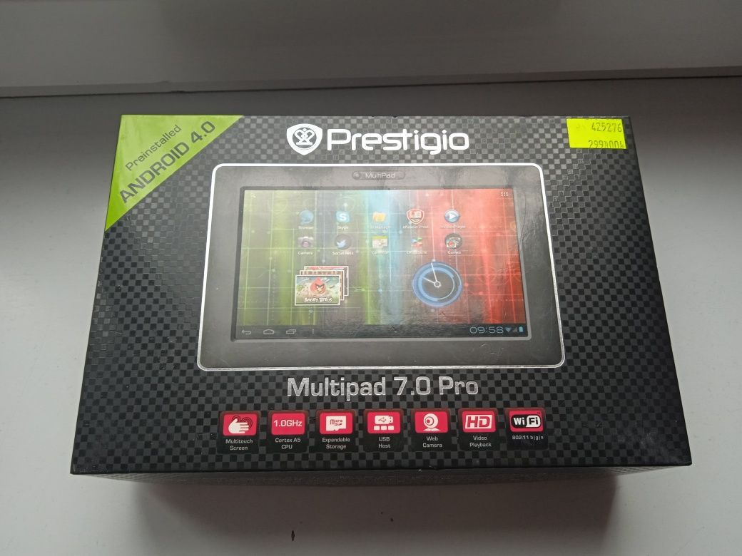 Karton Prestigio Multipad 7.0 Pro Opakowanie Prestigio Android 4.0