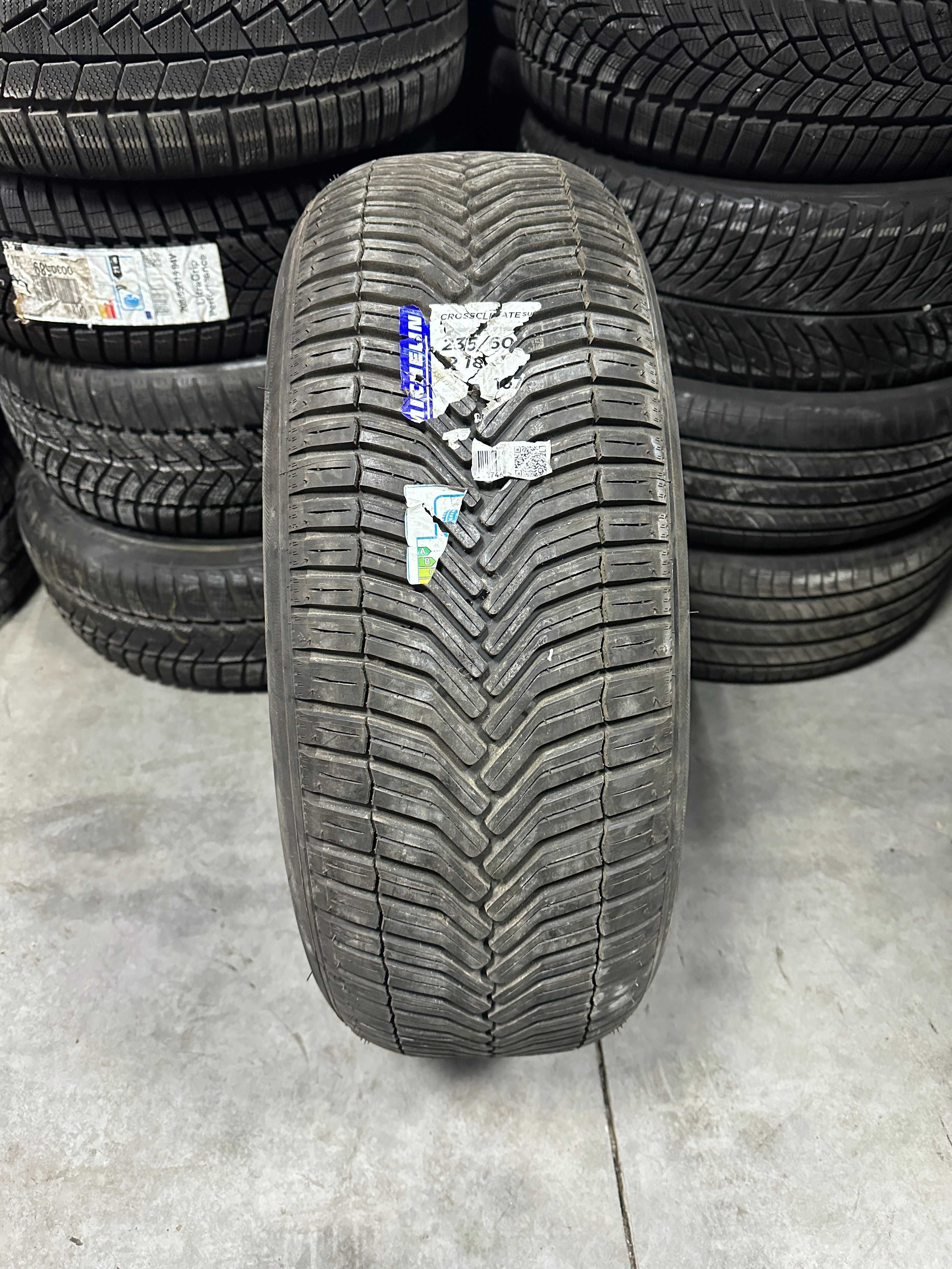 235-60 R18 107W Michelin Cross Climate SUV розпаровка 1шт Нова