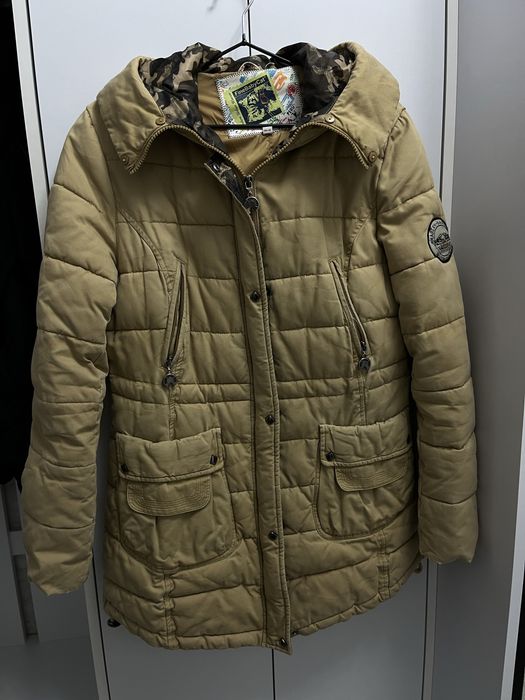 Курта пуховик S-M- L все в описі пальто